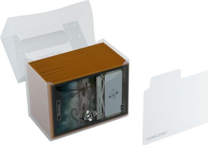 Actual product image Gamegenic GGS25051 - Side Holder 80+ Clear Card Box