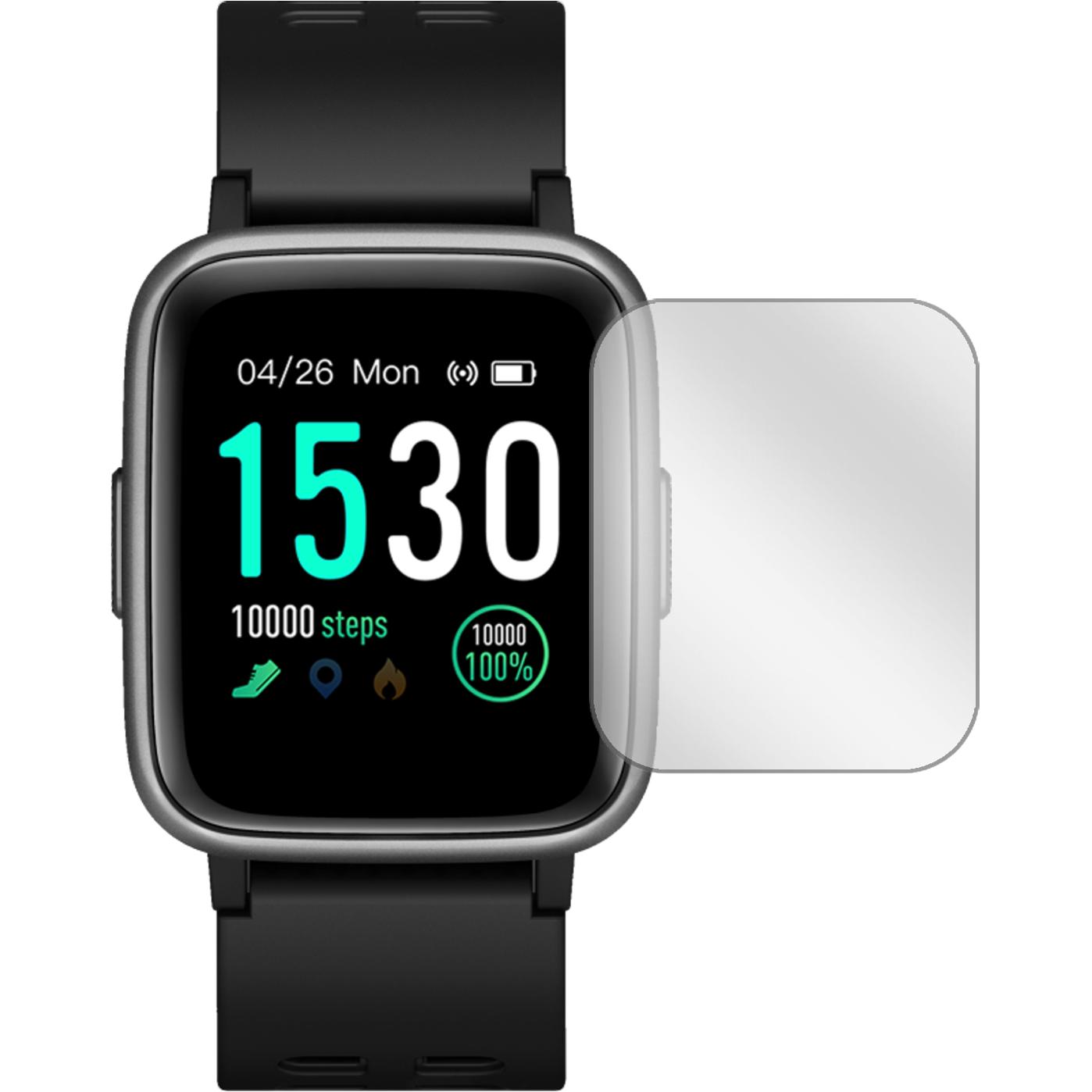 Thumbnail - Dipos Displayschutzfolie Crystalclear, Smartwatch Schutzfolie, Transparent