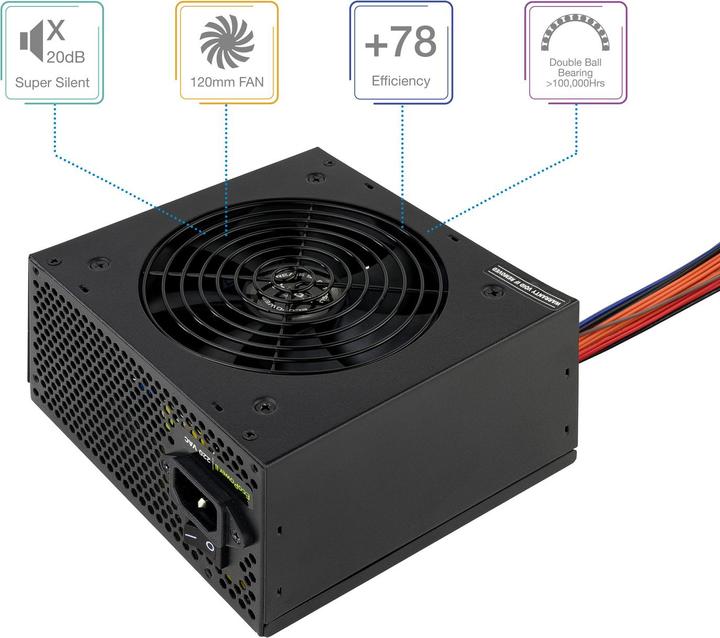 Actual product image Tooq Technology TQEP-550SP (550 W)