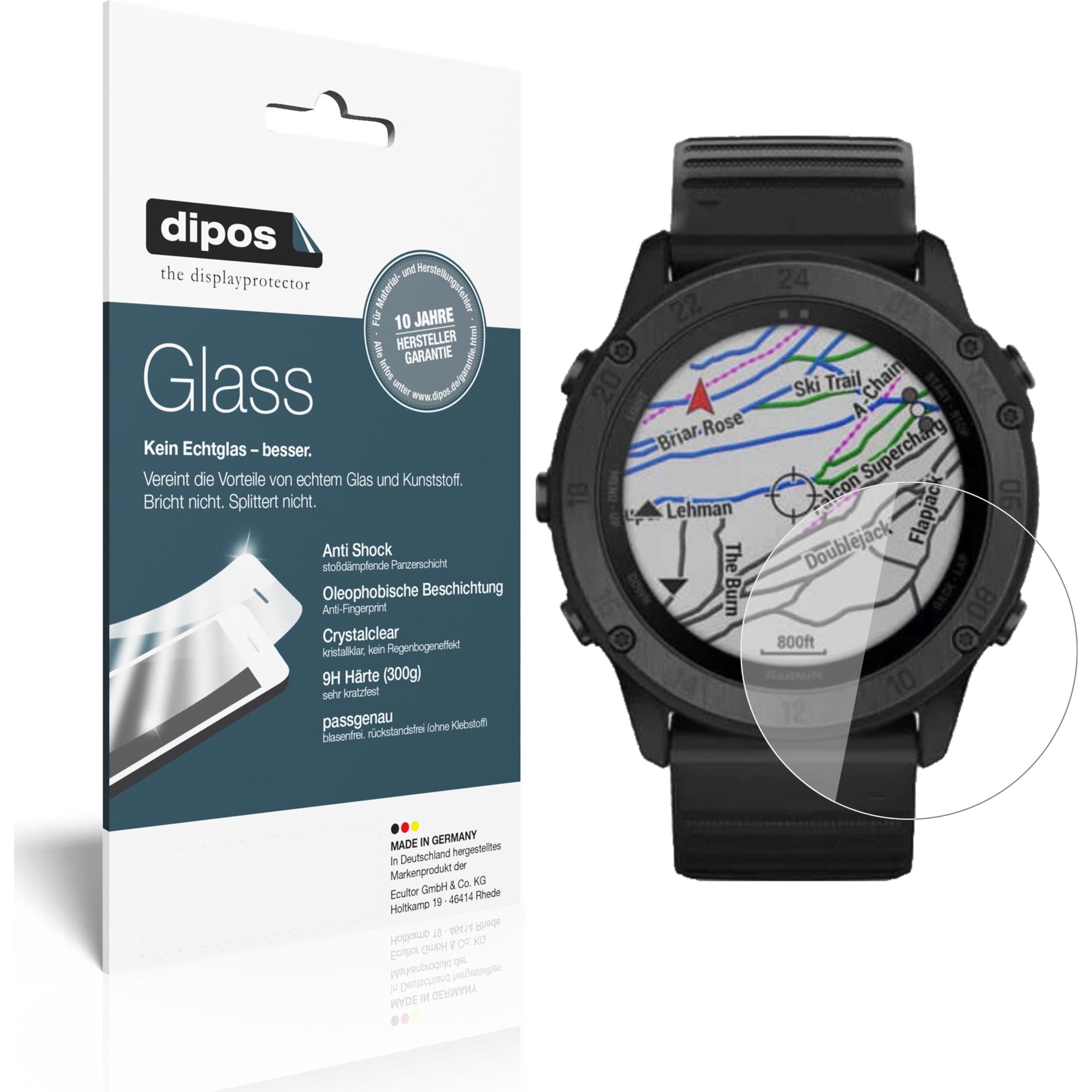 Dipos Displayschutz Anti-Shock, Smartwatch Schutzfolie, Transparent