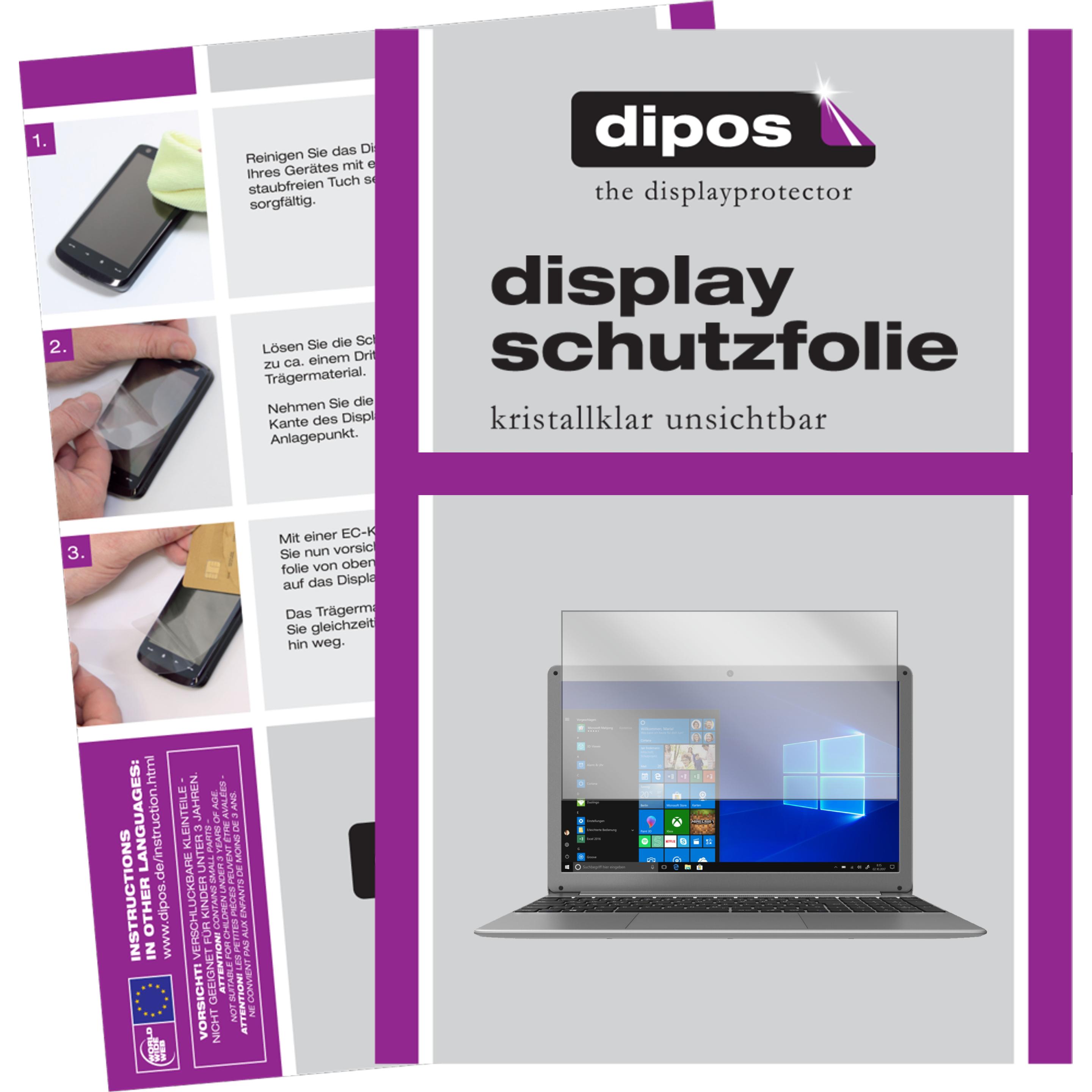 Dipos Displayschutzfolie Crystalclear (2 Stück, Classic PNB C150), Tablet Schutzfolie