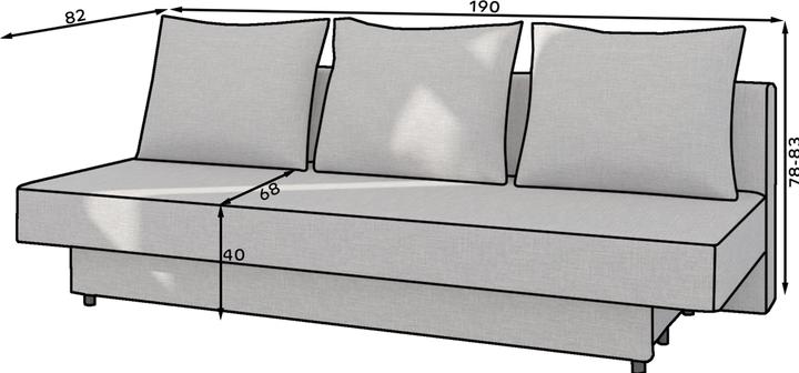 Produktbild ELTAP Amaza (3-Sitzer)