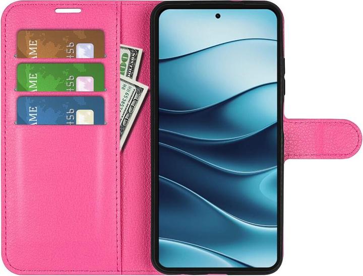 Actual product image Cover-Discount Xiaomi Redmi Note 14 4G - Leder Etui Hülle (Xiaomi Redmi Note 14)