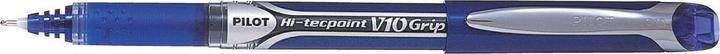 Image du produit Pilot Roller Hi-Tecpoint Grip V10 Largeur de trait : 0,6 mm Couleur de l'encre : bleu (Bleu, 1 x)