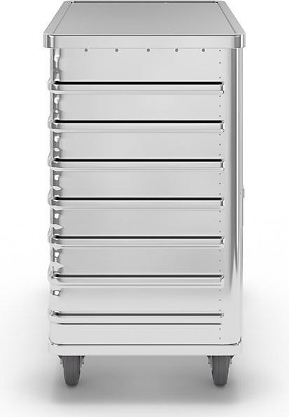 Produktbild Gmöhling Alu-Kastenwagen, absenkbare Seitenwand (250 kg)