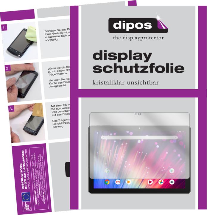 Produktbild Dipos Displayschutzfolie Crystalclear (2 Stück, PET 100)