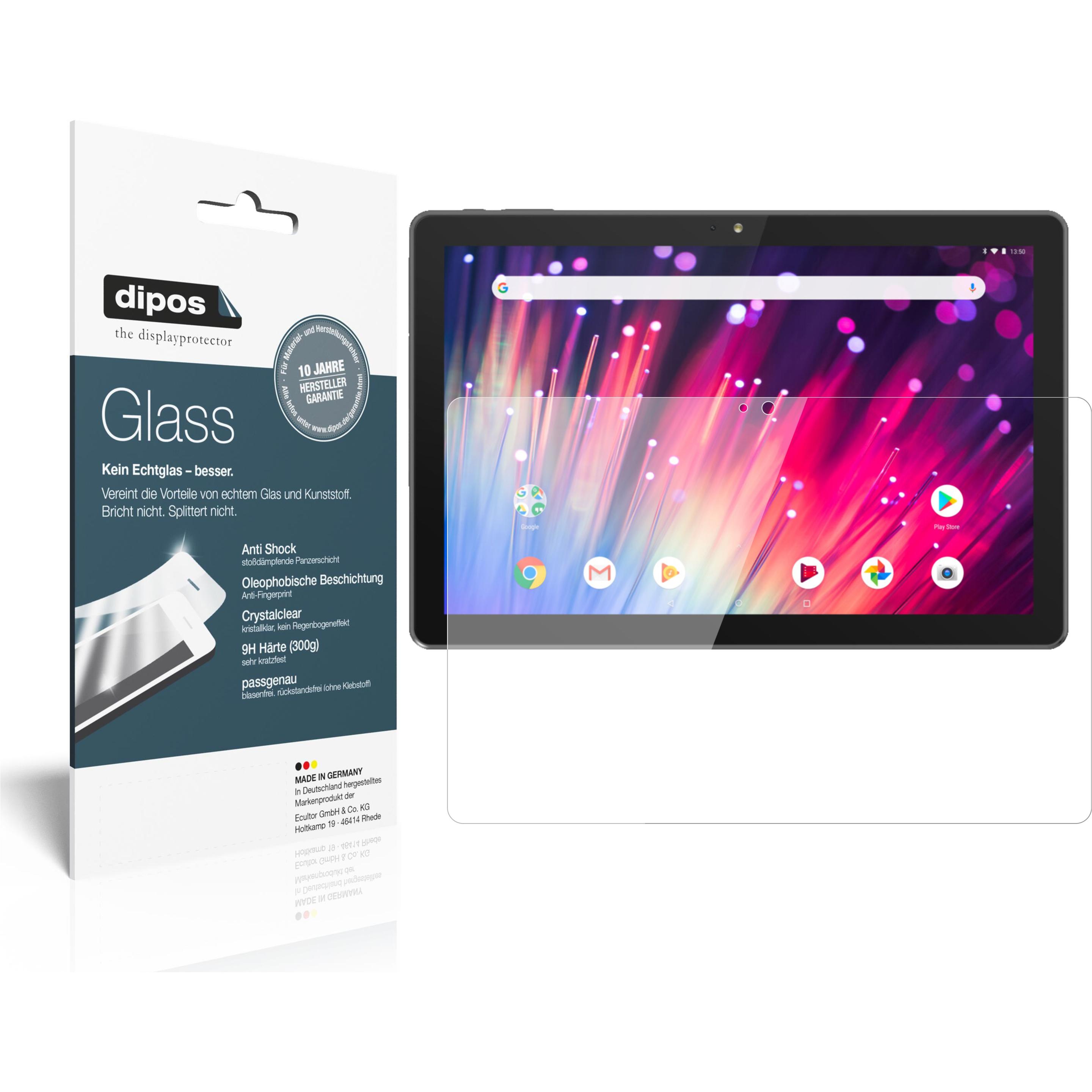 Dipos Displayschutz Anti-Shock (1 Stück, PET 100), Tablet Schutzfolie