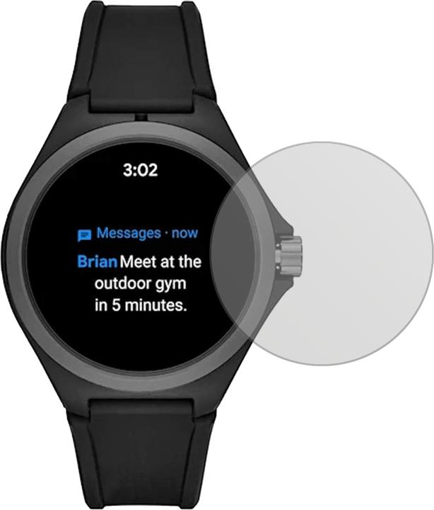 Actual product image Dipos Screen Protector Anti-Glare (PT9100 Smartwatch)