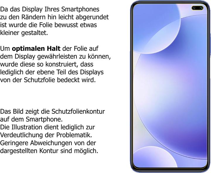 Produktbild Dipos Displayschutz Anti-Shock (2 Stück, Xiaomi Redmi K30i 5G)
