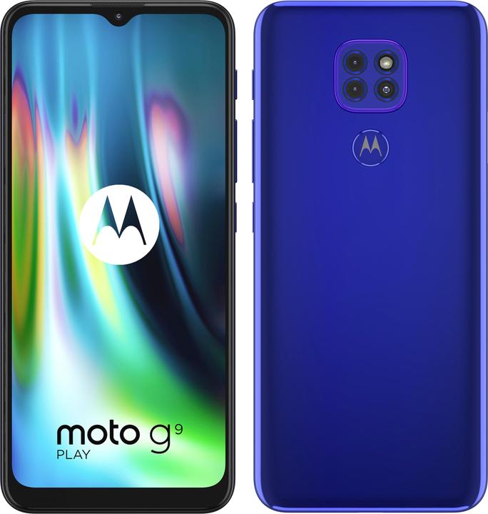 Productafbeelding Motorola Moto G9 Play (64 GB, Saffierblauw, 6.50", Dubbele SIM, 4G)
