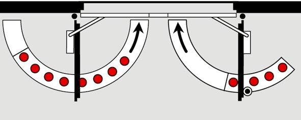 Image du produit Dormakaba Glissière avec régulateur de séquence de fermeture GSR-EMF 1 Contur Design (Porte d'entrée, Porte de chambre, Porte en bois, Porte-fenêtre, Intérieur)