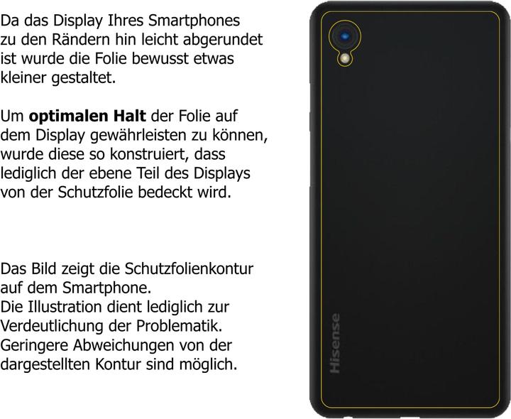 Actual product image Dipos Screen Protector Anti-Glare (5 Piece, Hisense A5)