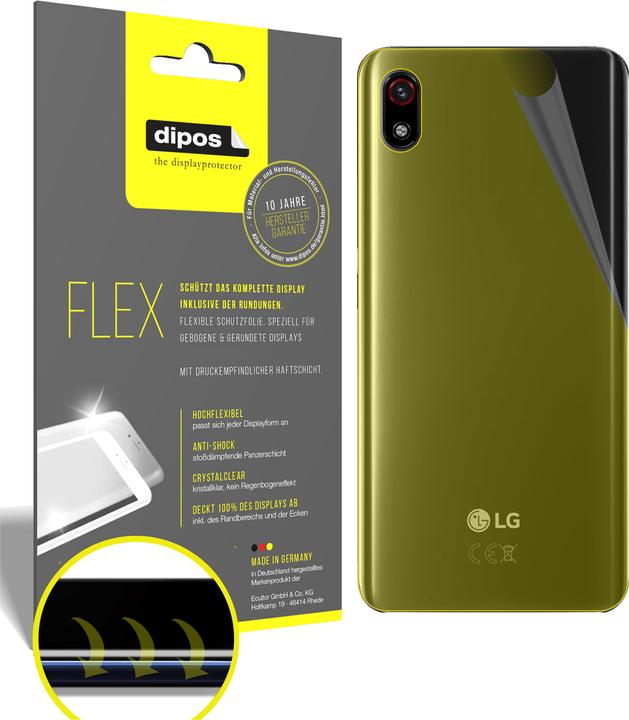 Actual product image Dipos Screen Protector Full-Cover 3D (3 pcs., LG W10 Alpha)