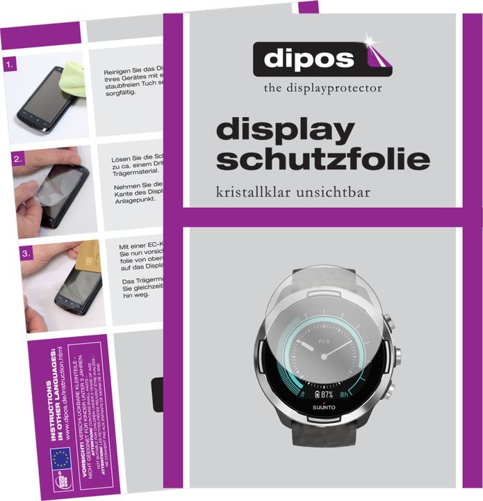 Image du produit Dipos Film de Protection d’écran Crystalclear (Suunto 9)