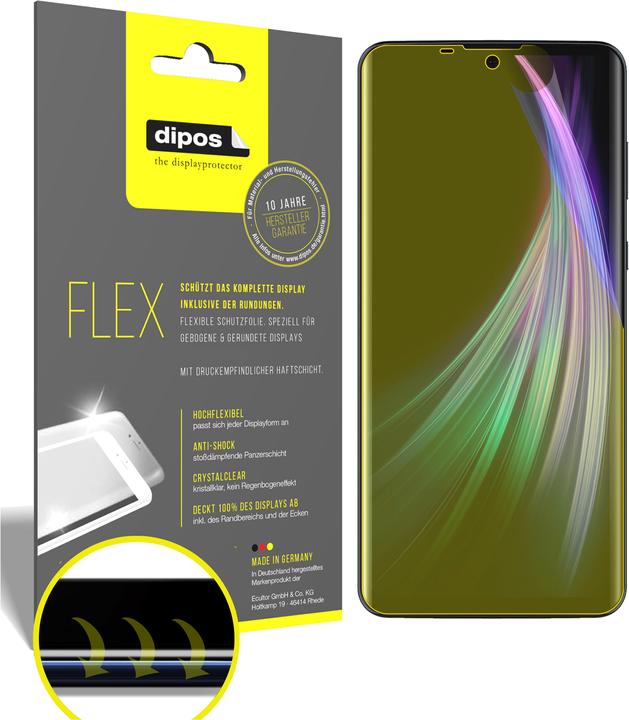 Actual product image Dipos Screen Protector Full-Cover 3D (3 pcs., Sharp Aquos Zero 2)