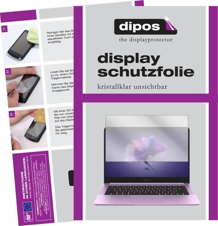 Produktbild Dipos Displayschutzfolie Crystalclear (14", 16 : 9)