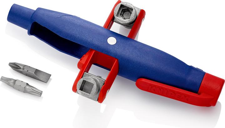 Productafbeelding Knipex Schaltschrankschlüssel JointKey Quadro (10 mm, 5 mm)