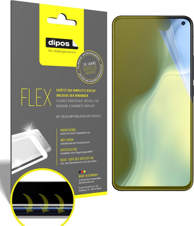 Actual product image Dipos Screen Protector Full-Cover 3D (3 pcs., Vivo S5)