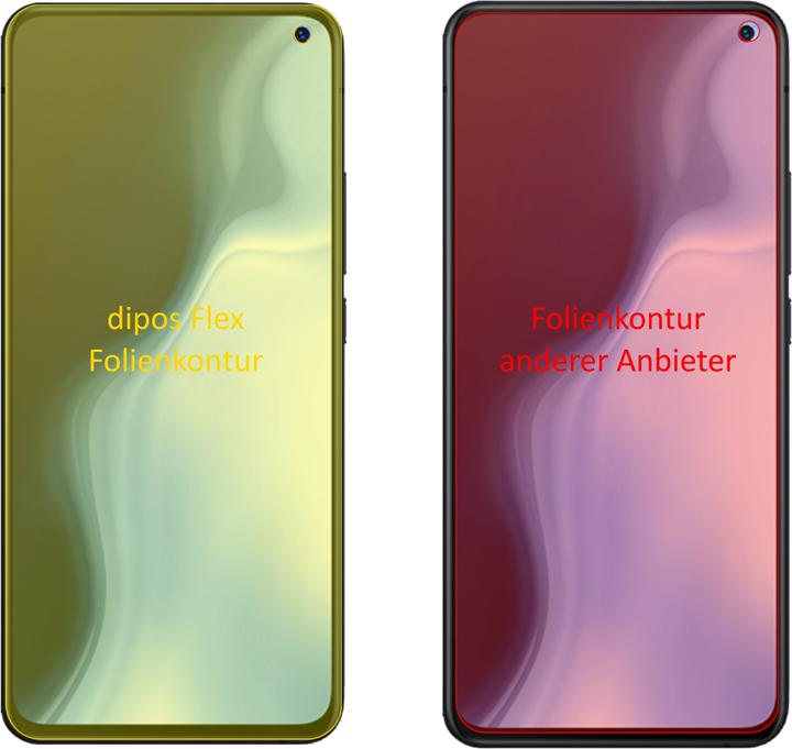 Actual product image Dipos Screen Protector Full-Cover 3D (3 pcs., Vivo S5)