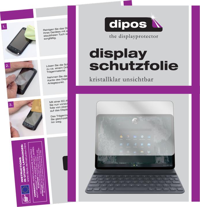 Produktbild Dipos Displayschutzfolie Crystalclear (2 Stück, Microsoft Surface Pro 7)