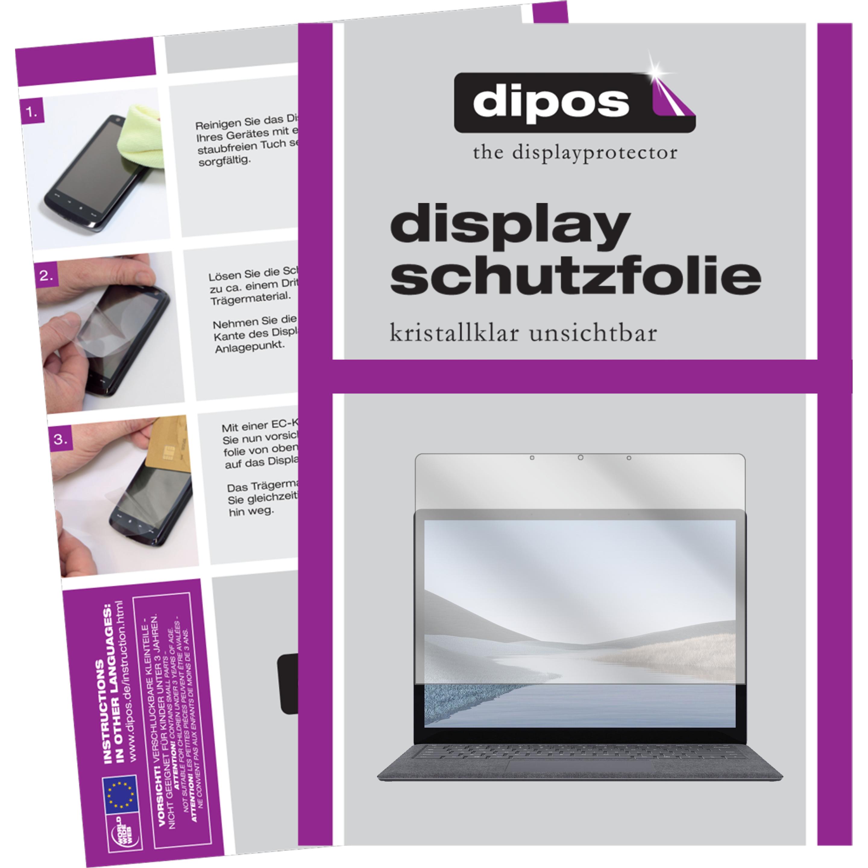 Thumbnail - Dipos Displayschutzfolie Crystalclear (2 Stück, Surface Laptop 3), Tablet Schutzfolie