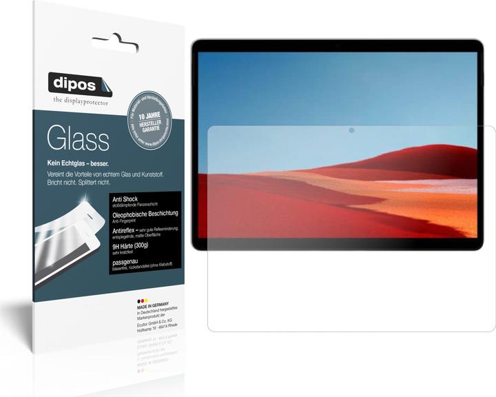 Image du produit Dipos Film de Protection d’écran Anti-Shock (2 pièce(s), Microsoft Surface Pro X)