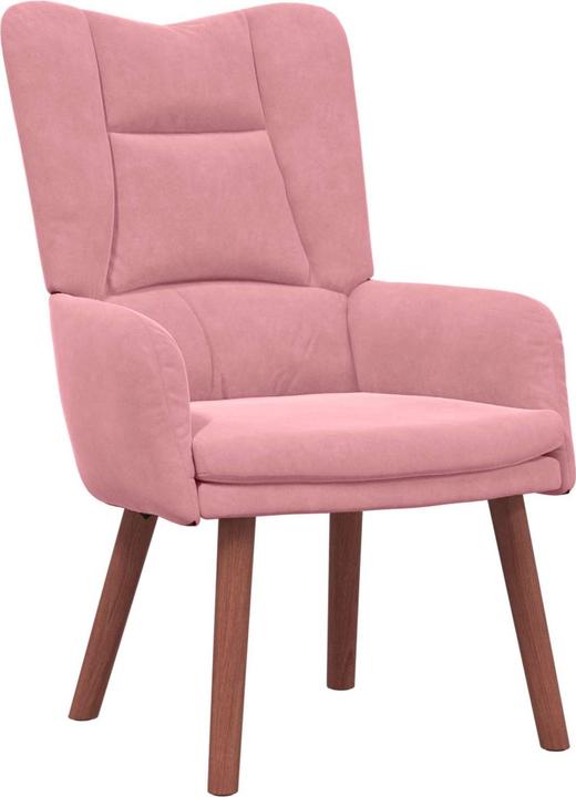 Produktbild vidaXL Relaxsessel Rosa Samt