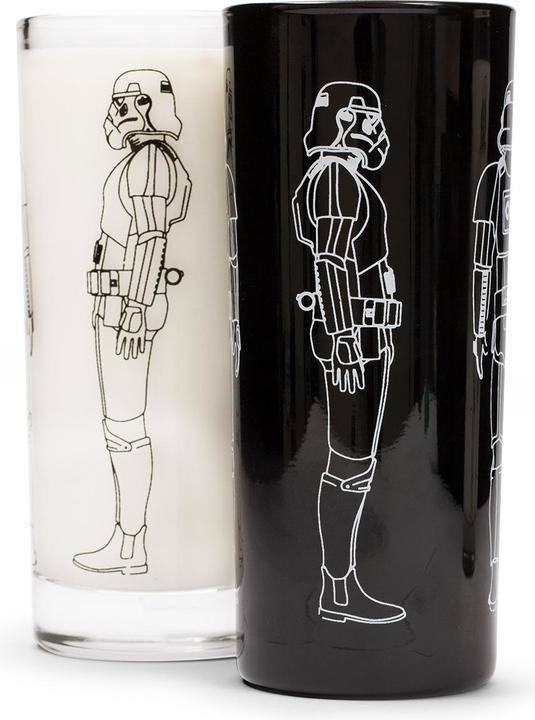 Produktbild Original Stormtrooper 4 Trinkgläser (2x schwarz, 2x klar) (0.30 l, 4x)