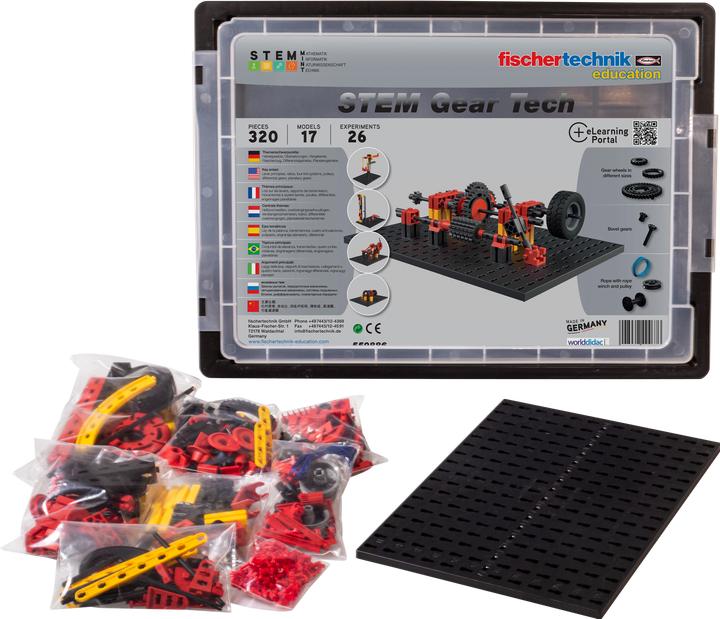 Immagine prodotto Fischertechnik STEM Gear Tech MINT Kit da costruire 2-4 studenti