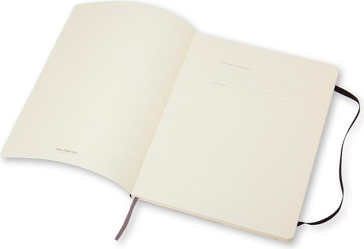 Actual product image Moleskine Notebook Classic Soft XLarge (Special, Lined, Soft cover)