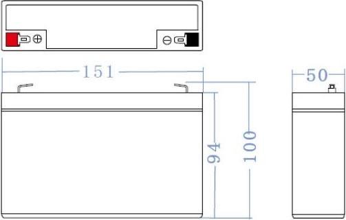 Image du produit GreenCell AGM34 (6 V, 14 Ah)