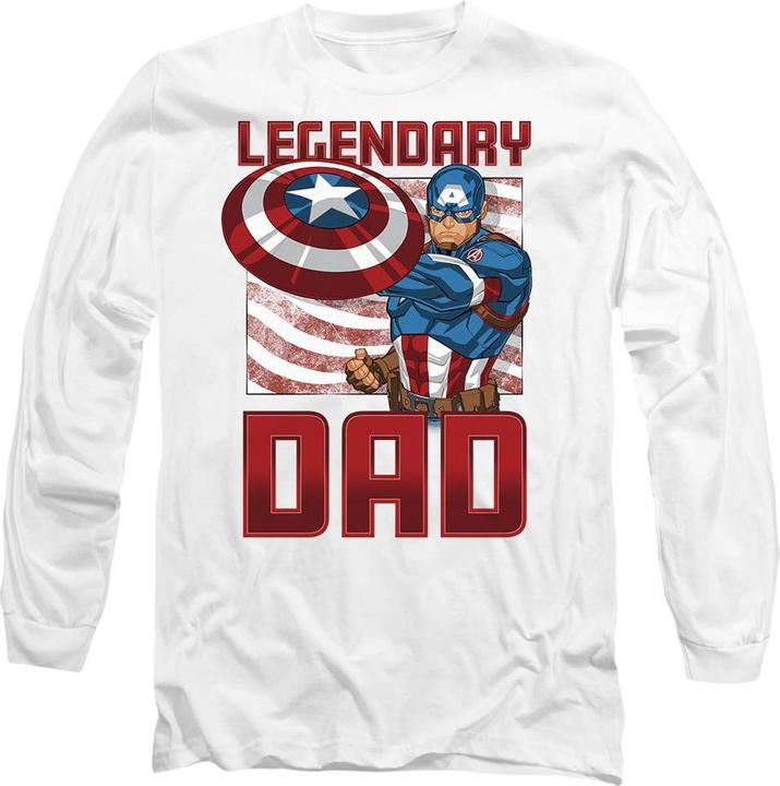 Produktbild Captain America Legendary Dad TShirt (S)