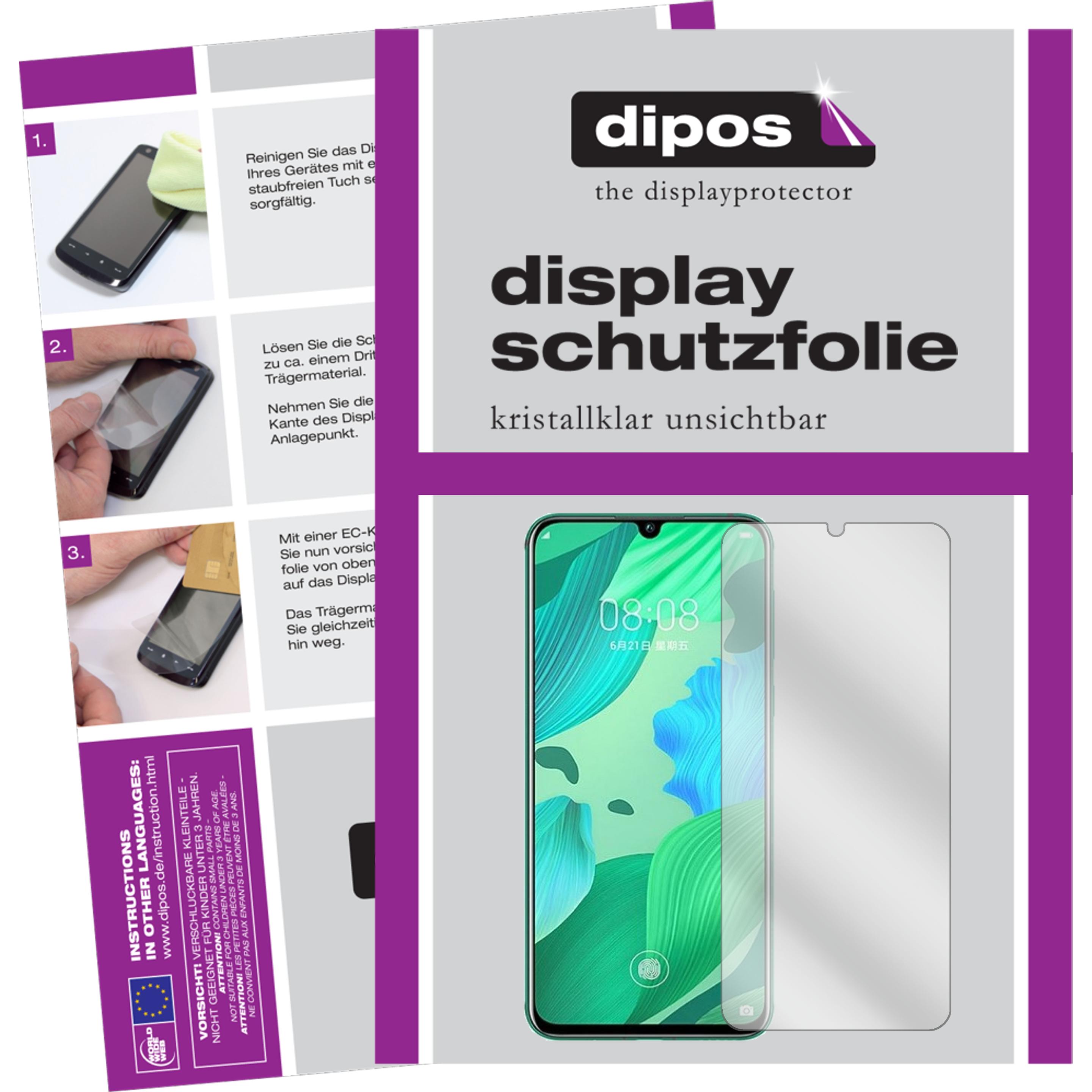 Thumbnail - Dipos Displayschutzfolie Crystalclear (6 Stück, Huawei Nova 5 Pro), Smartphone Schutzfolie, Transparent