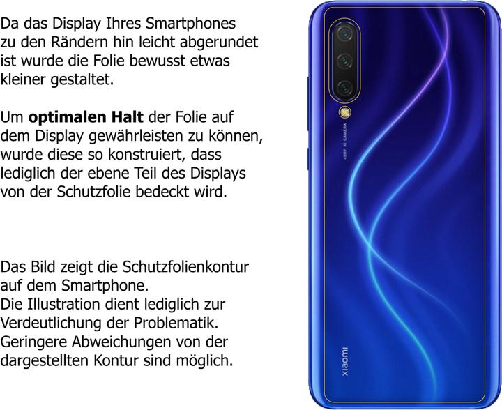 Produktbild Dipos Displayschutzfolie Antireflex (2 Stück, Xiaomi Mi 9 Lite)