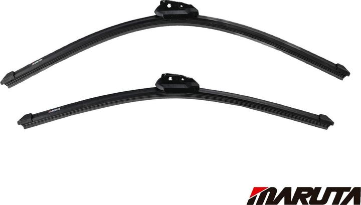 Actual product image Maruta Windscreen wiper SET 550 mm / 525 mm for windscreen, aero-dynamic optimised wiper blades made of wa