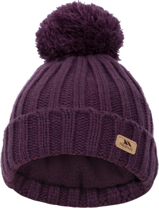 Actual product image Trespass Childrens/Kids Thorns Bobble Hat (104)