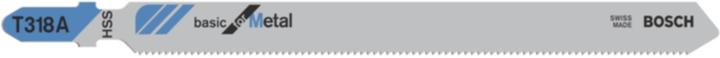 Produktbild Bosch Professional Zubehör Stichsägeblatt T 118 A Basic for Metal, 5er-Pack