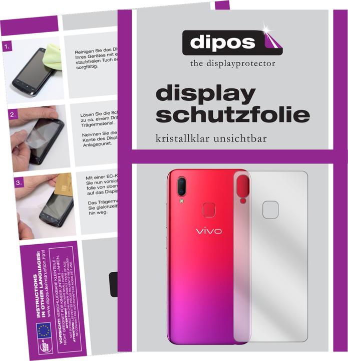 Actual product image Dipos Screen Protector Crystalclear (6 pcs., Vivo Y91 C)