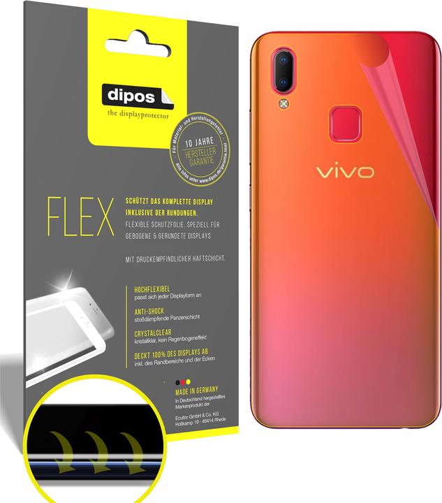 Actual product image Dipos Screen Protector Full-Cover 3D (2 pcs., Vivo Y91 C)