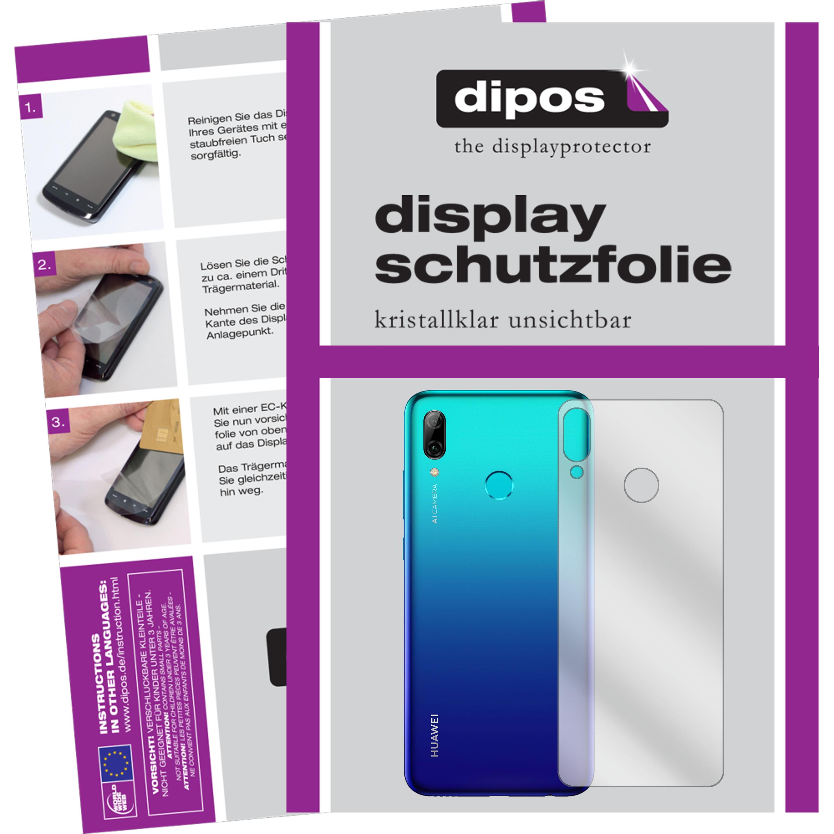 Dipos Displayschutzfolie Crystalclear (5 Stück, Huawei Enjoy 9e), Smartphone Schutzfolie, Transparent
