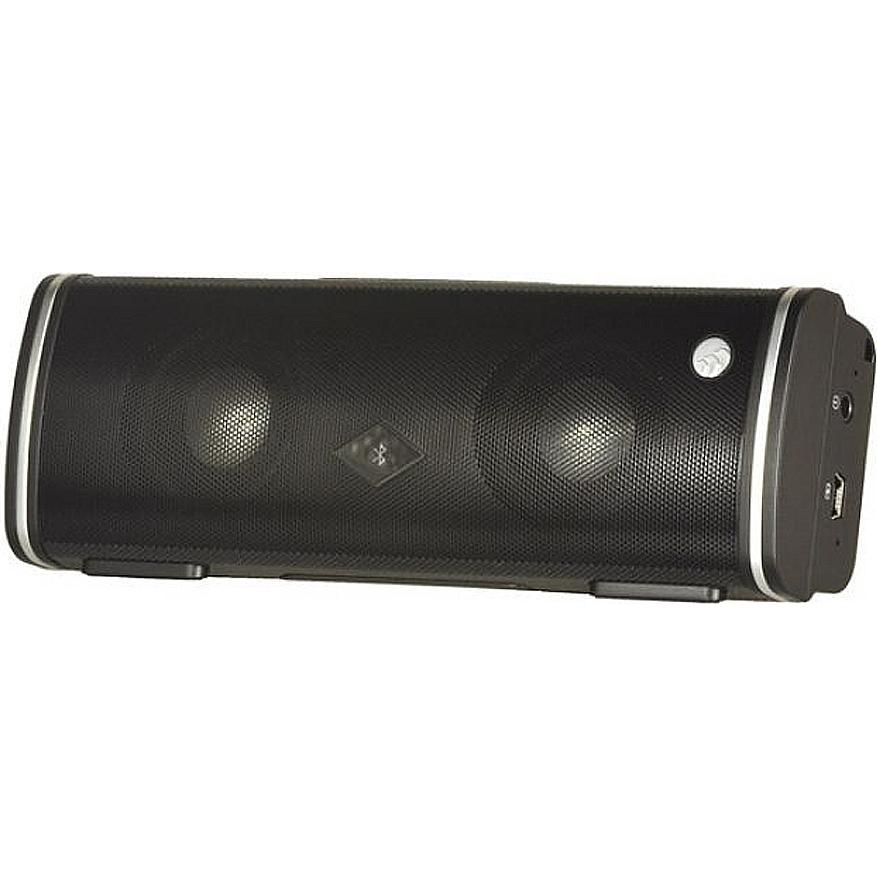 Albrecht MAX-treme Bluetooth Lautsprecher (12 h, Akkubetrieb), Bluetooth Lautsprecher, Schwarz