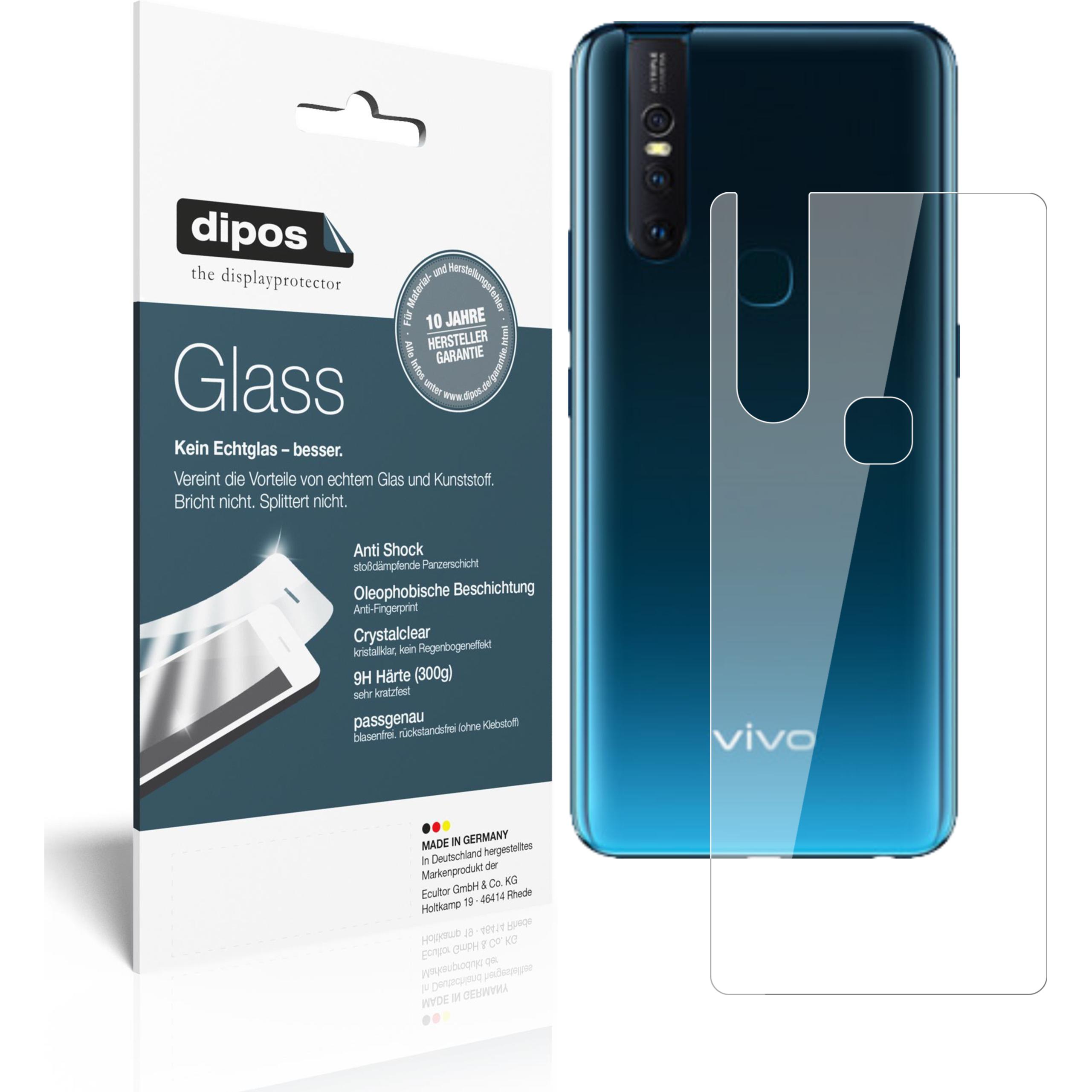 Dipos Displayschutz Anti-Shock (1 Stück, Vivo V15), Smartphone Schutzfolie, Transparent