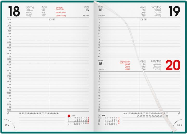 Image du produit Biella Agenda commercial Colorful (14,5 x 20,5 cm)