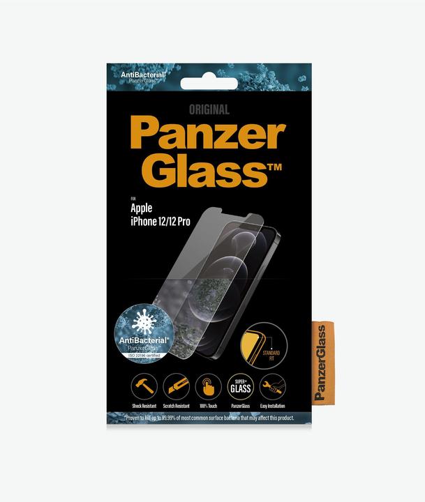Actual product image PanzerGlass Screen Protector (1 Piece, Apple iPhone 12, Apple iPhone 12 Pro)