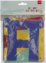 Image du produit Folat pendule lettre Happy Birthday Couleur Pop - 1,6 mè