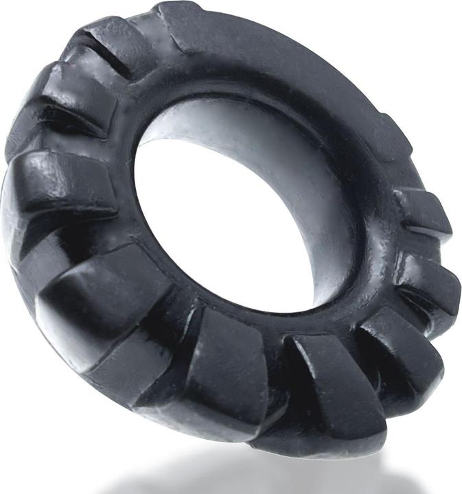 Oxballs - Cock-Lug Lugged Cockring Black (4 cm)