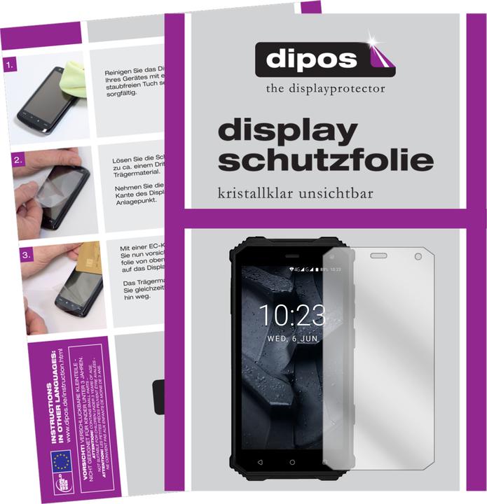 Produktbild Dipos Displayschutzfolie Crystalclear (6 Stk., Prestigio Muze G7)