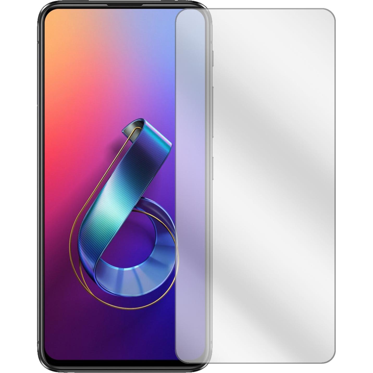 Thumbnail - Dipos Displayschutzfolie Crystalclear (2 Stück, Asus Zenfone 6), Smartphone Schutzfolie, Transparent