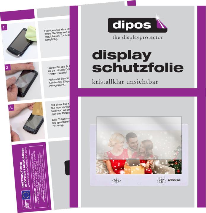 Produktbild Dipos Displayschutzfolie Crystalclear (2 Stück, Kenuo 10.1 Zoll)