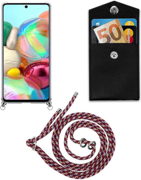 Produktbild Cadorabo TPU Handy Kette SILBER Cover